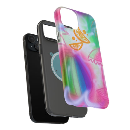 MagSafe "on the beach" airbrush iPhone case