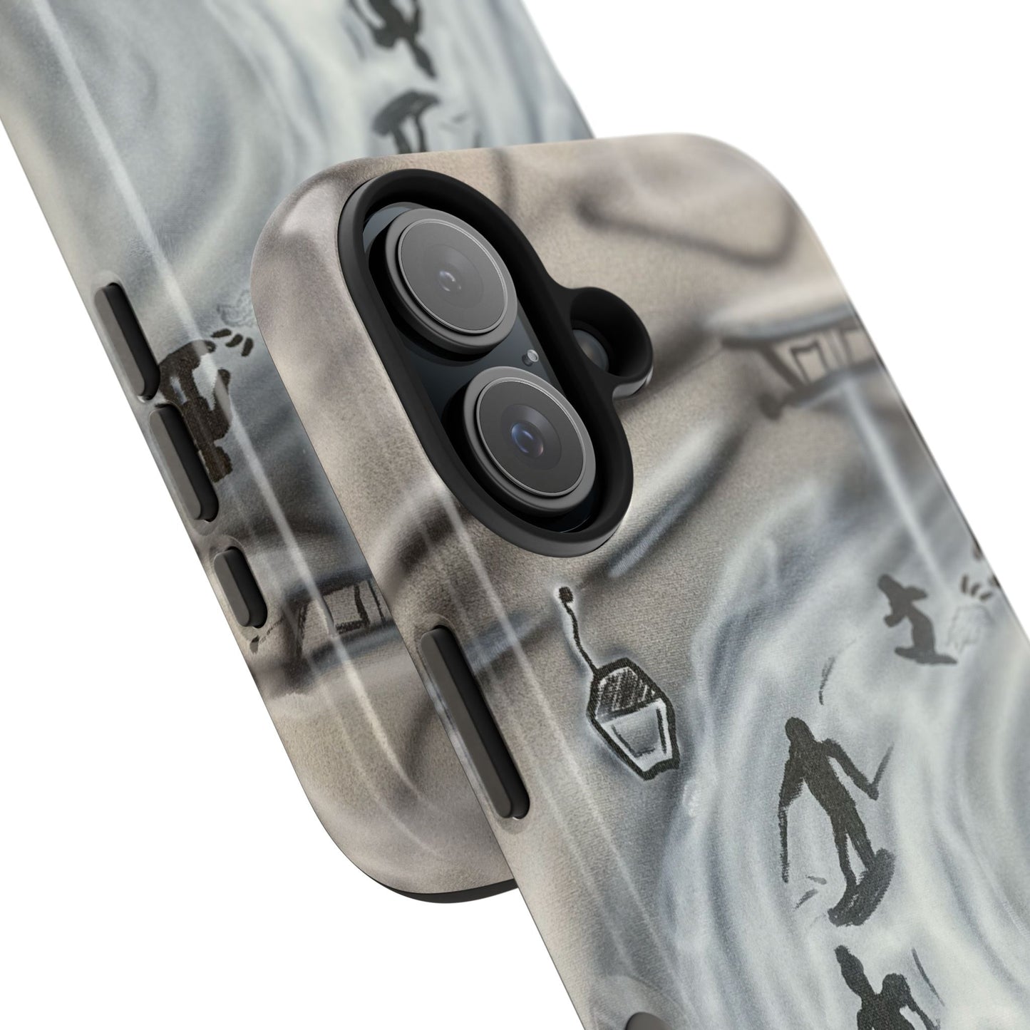 "arctic avalanche" airbrush iPhone case