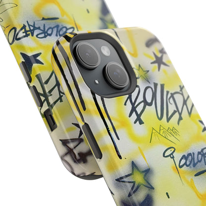 MagSafe "boulder" airbrush iPhone case