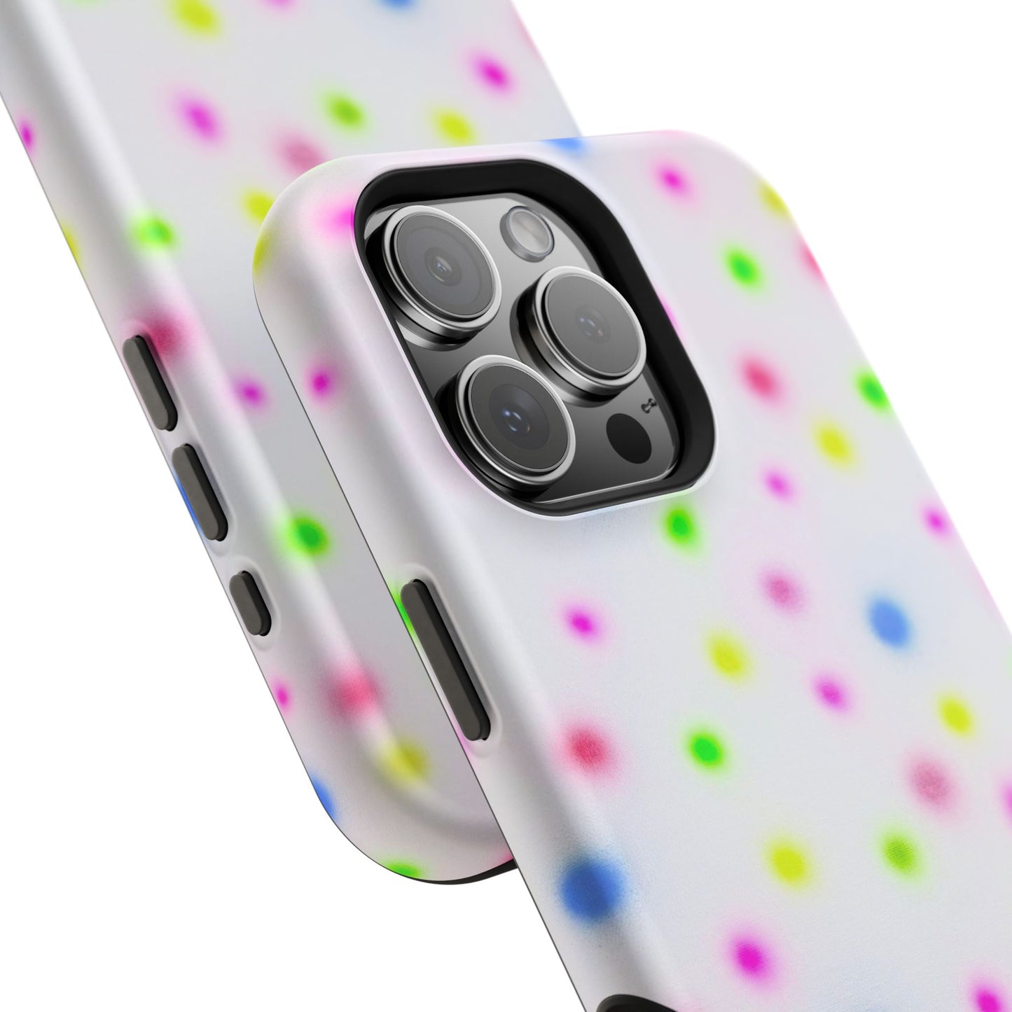 MagSafe "birthday cake polka dot" airbrush iPhone case