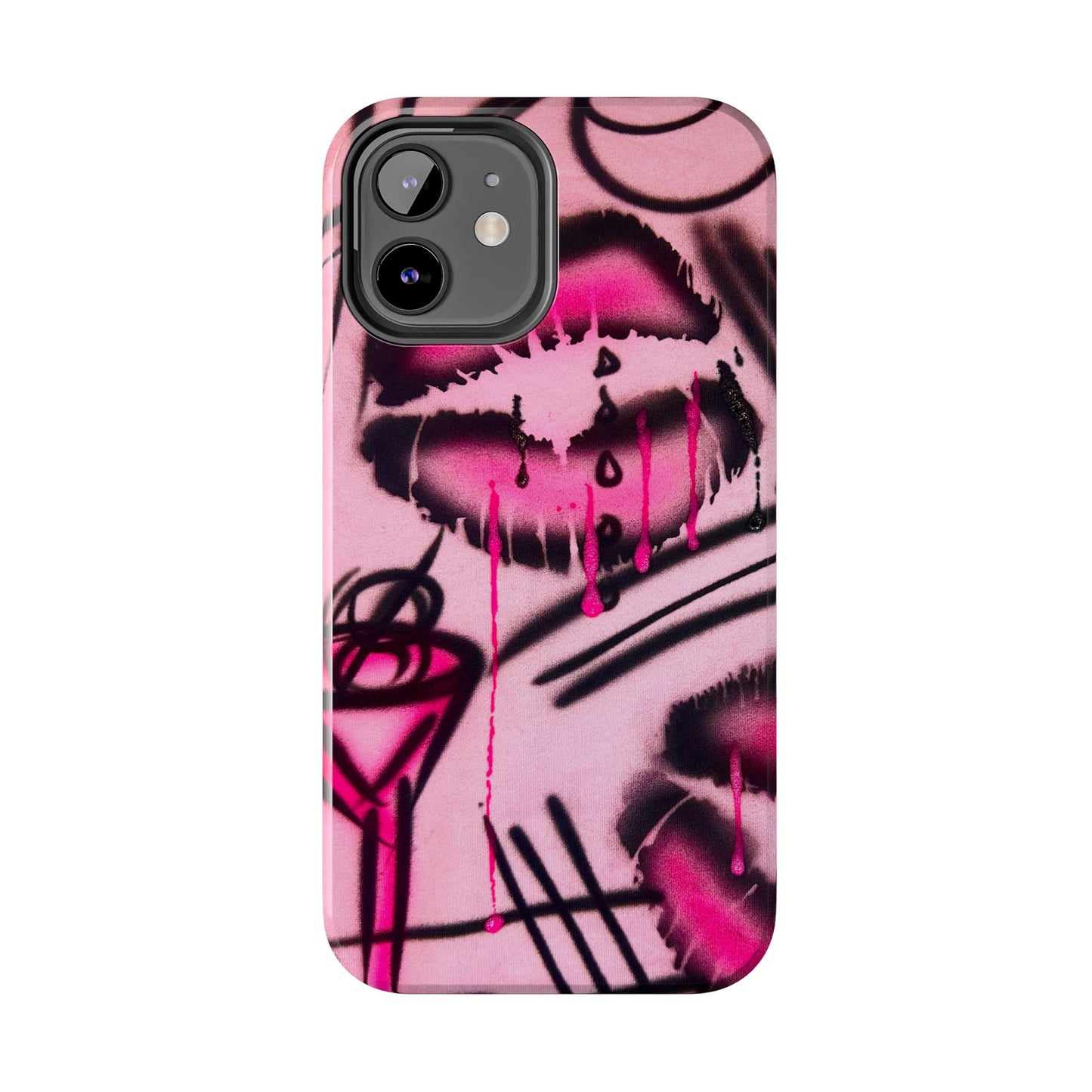 "glossy pout" airbrush iPhone case
