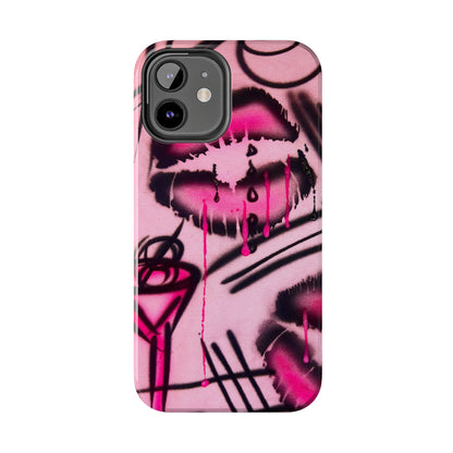 "glossy pout" airbrush iPhone case