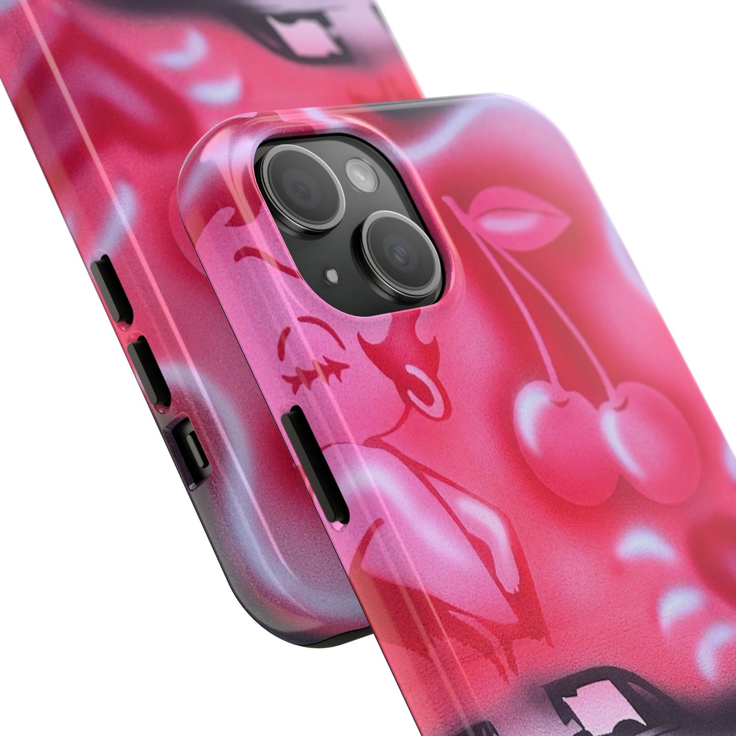 "on her way" airbrush iPhone case