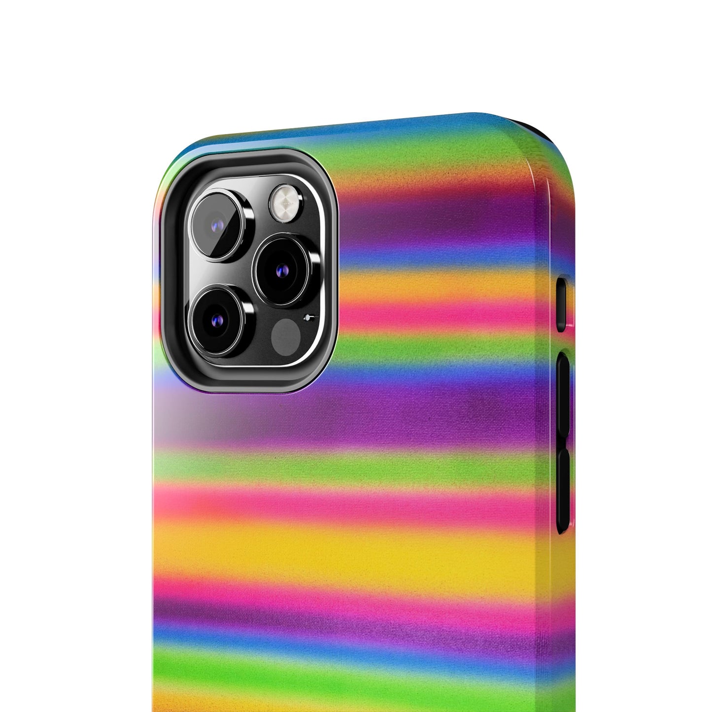 "colorful stripes" airbrush iPhone case