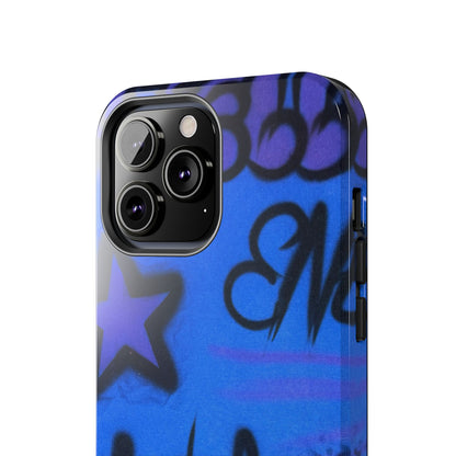 "infamous indigo" airbrush iPhone case