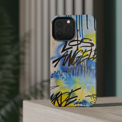 MagSafe "los angeles" airbrush iPhone case