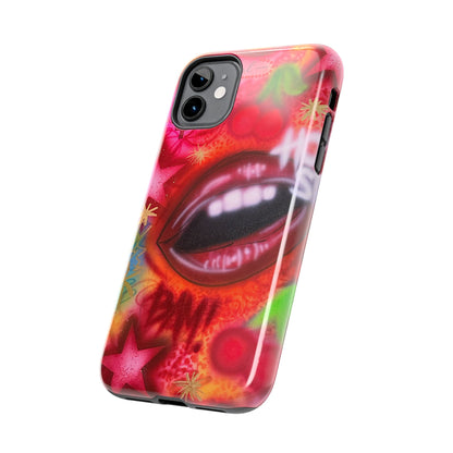 "hot stuff" airbrush iPhone case