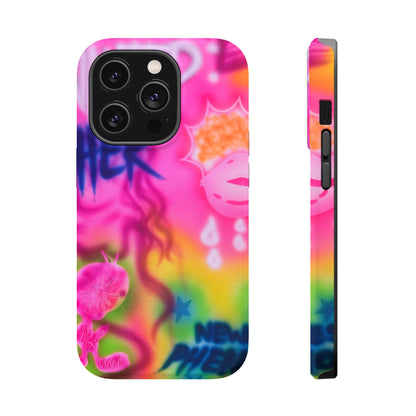 MagSafe "wanted" airbrush iPhone case
