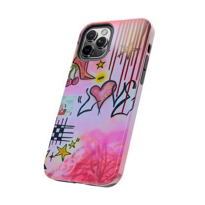 "cherry luvr" airbrush iPhone case