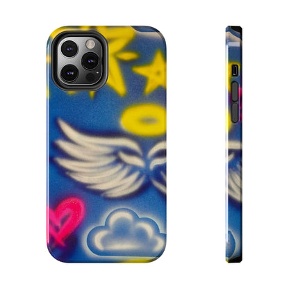 "celestial halo" airbrush iPhone case