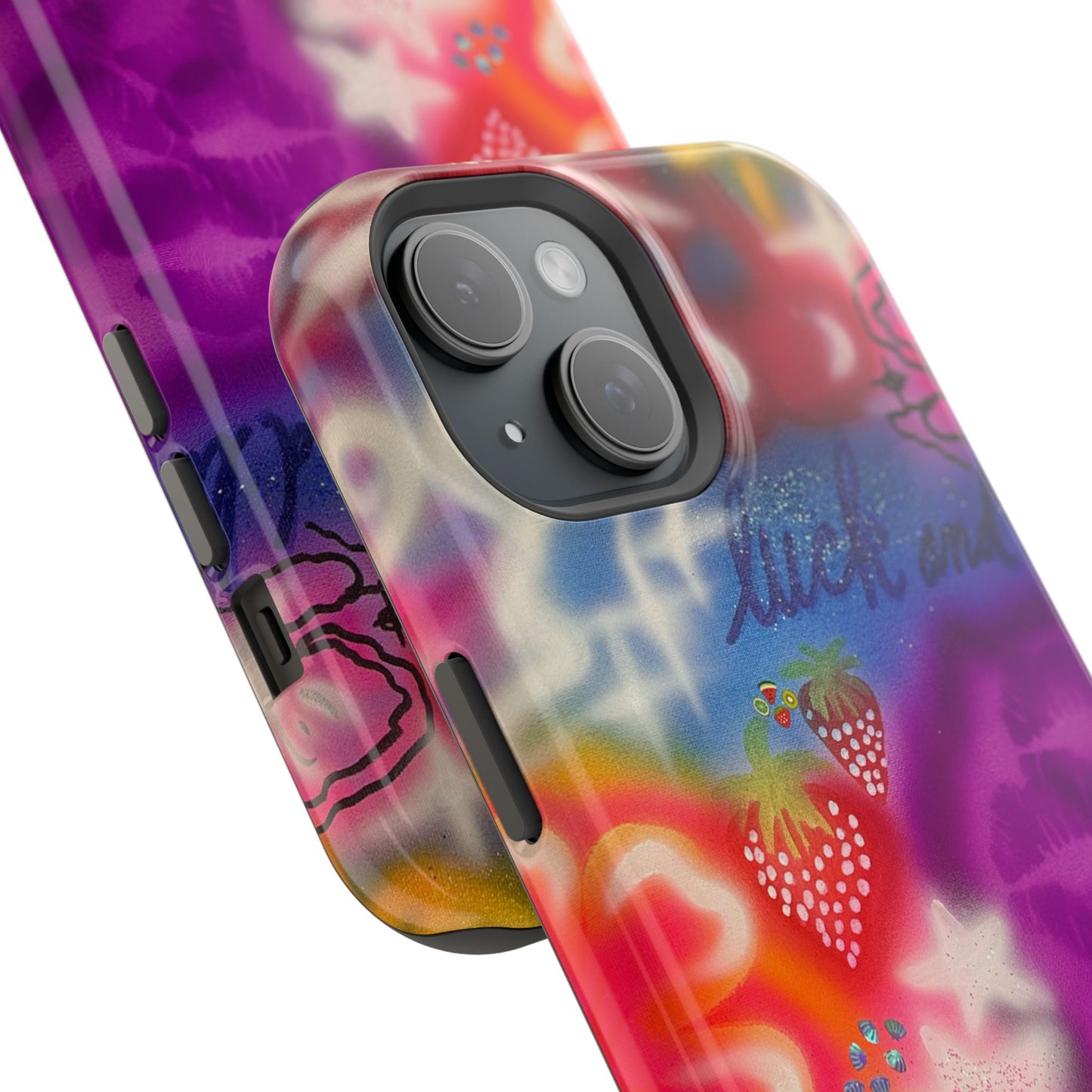MagSafe „luck & luv pt. 2“ Airbrush iPhone Hülle