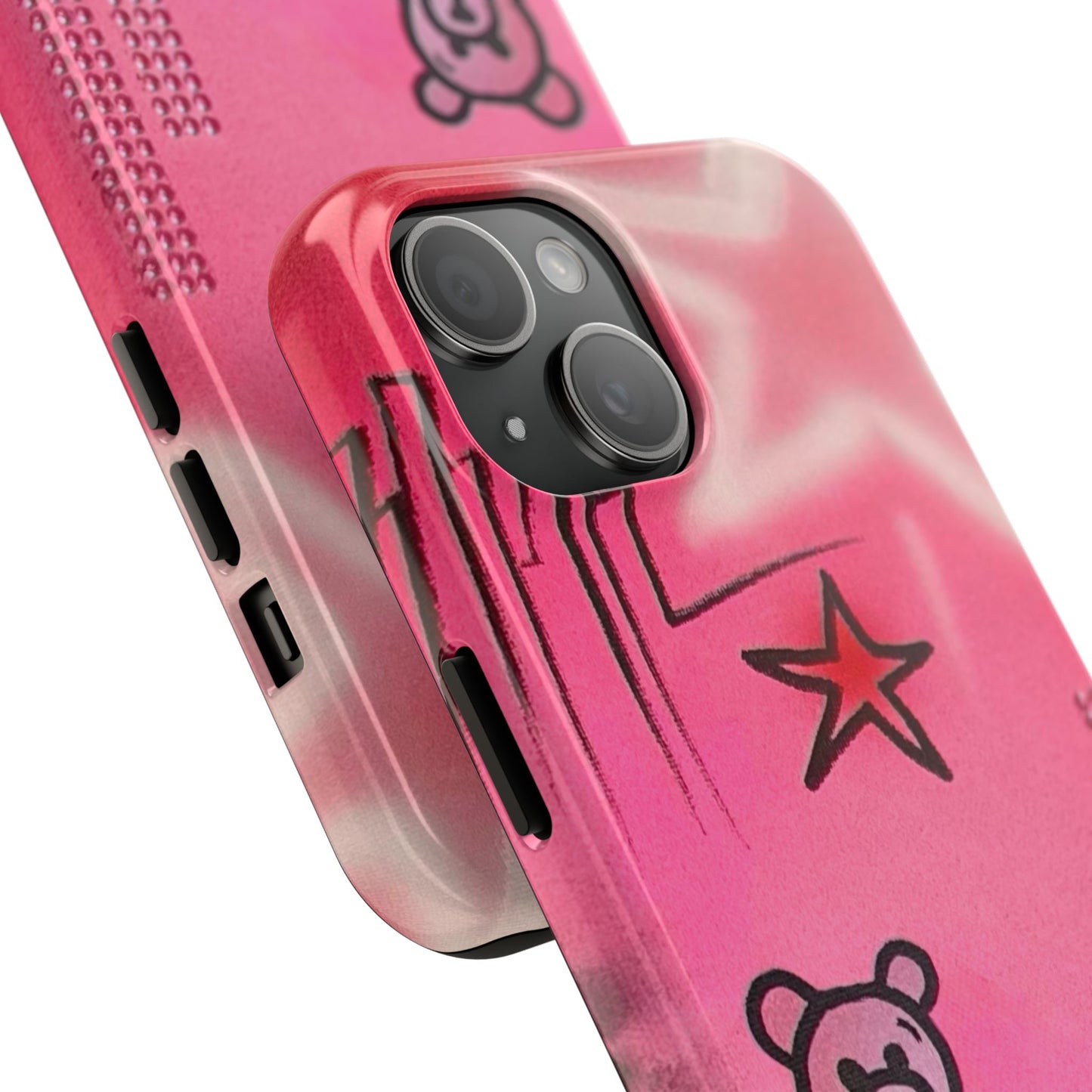 "teddy bear" airbrush iPhone case