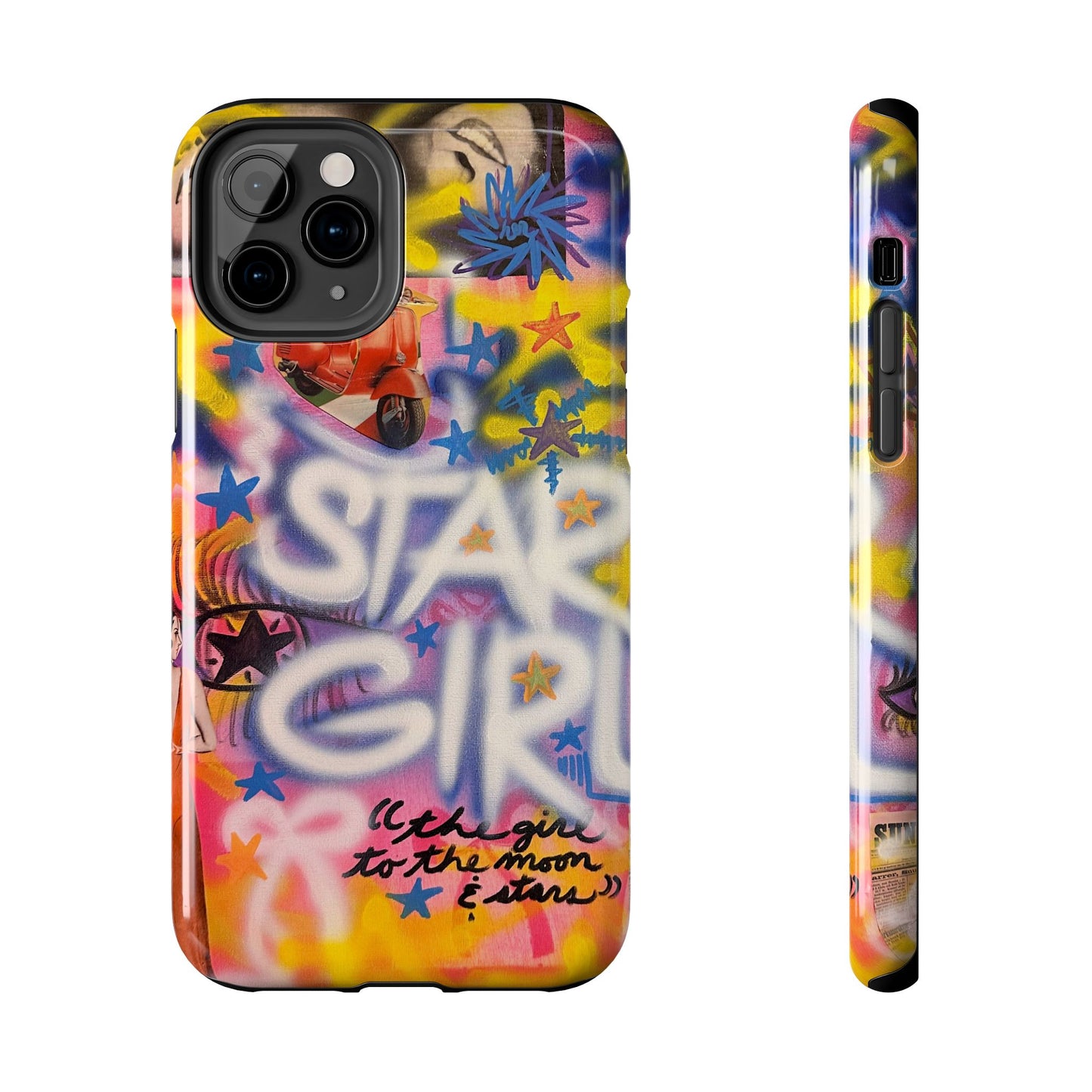 "STARGIRL" airbrush iPhone case