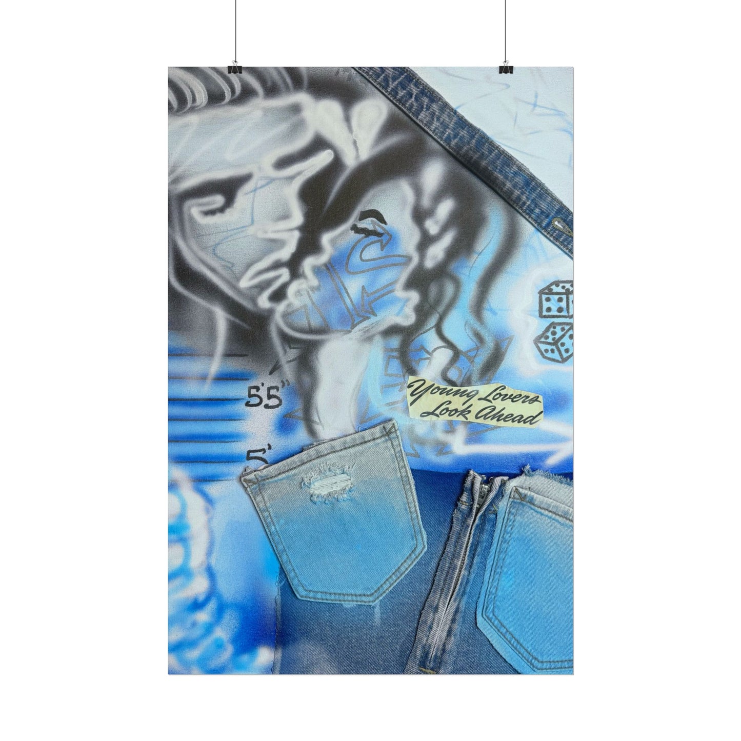 early access airbrush rolled print