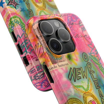 "new orleans, la" airbrush iPhone case