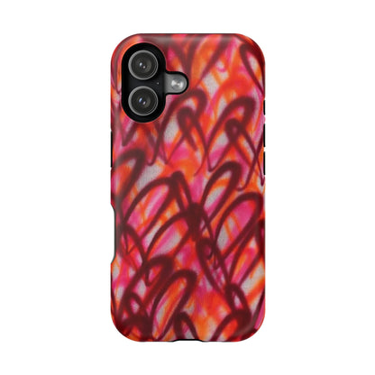 MagSafe „Graffiti Love“ Airbrush iPhone Hülle