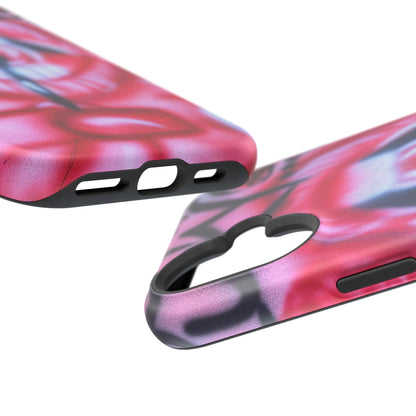 MagSafe "be happy, go lucky" Airbrush-iPhone-Hülle