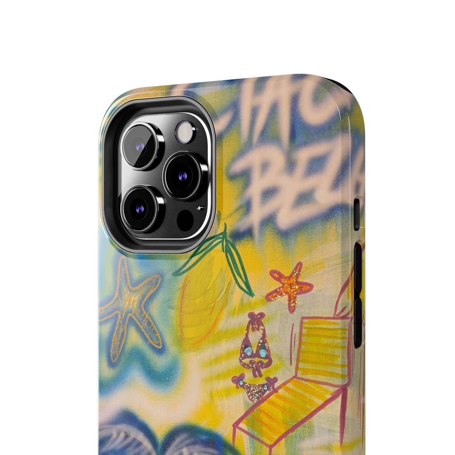 "ciao bella" airbrush iPhone case