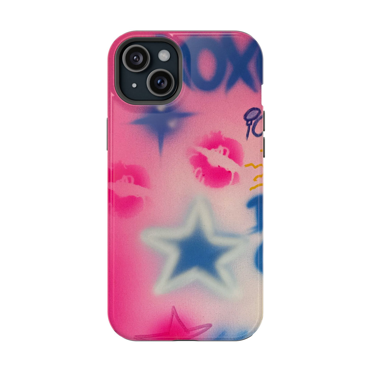 MagSafe "star symbol" airbrush iPhone case