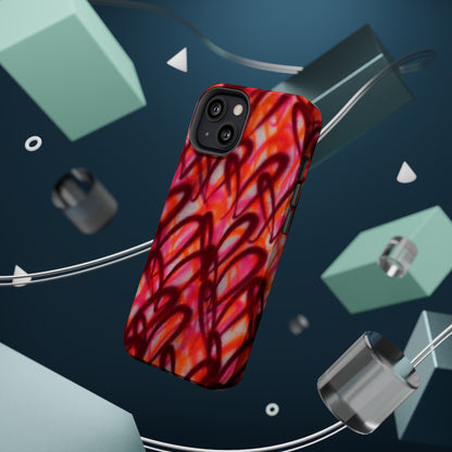 MagSafe „Graffiti Love“ Airbrush iPhone Hülle