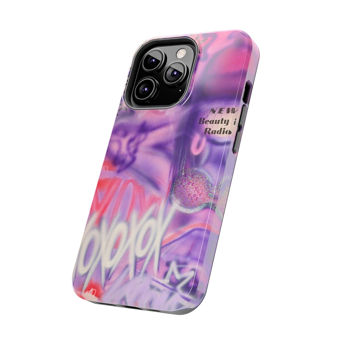 "mic check" airbrush iPhone case
