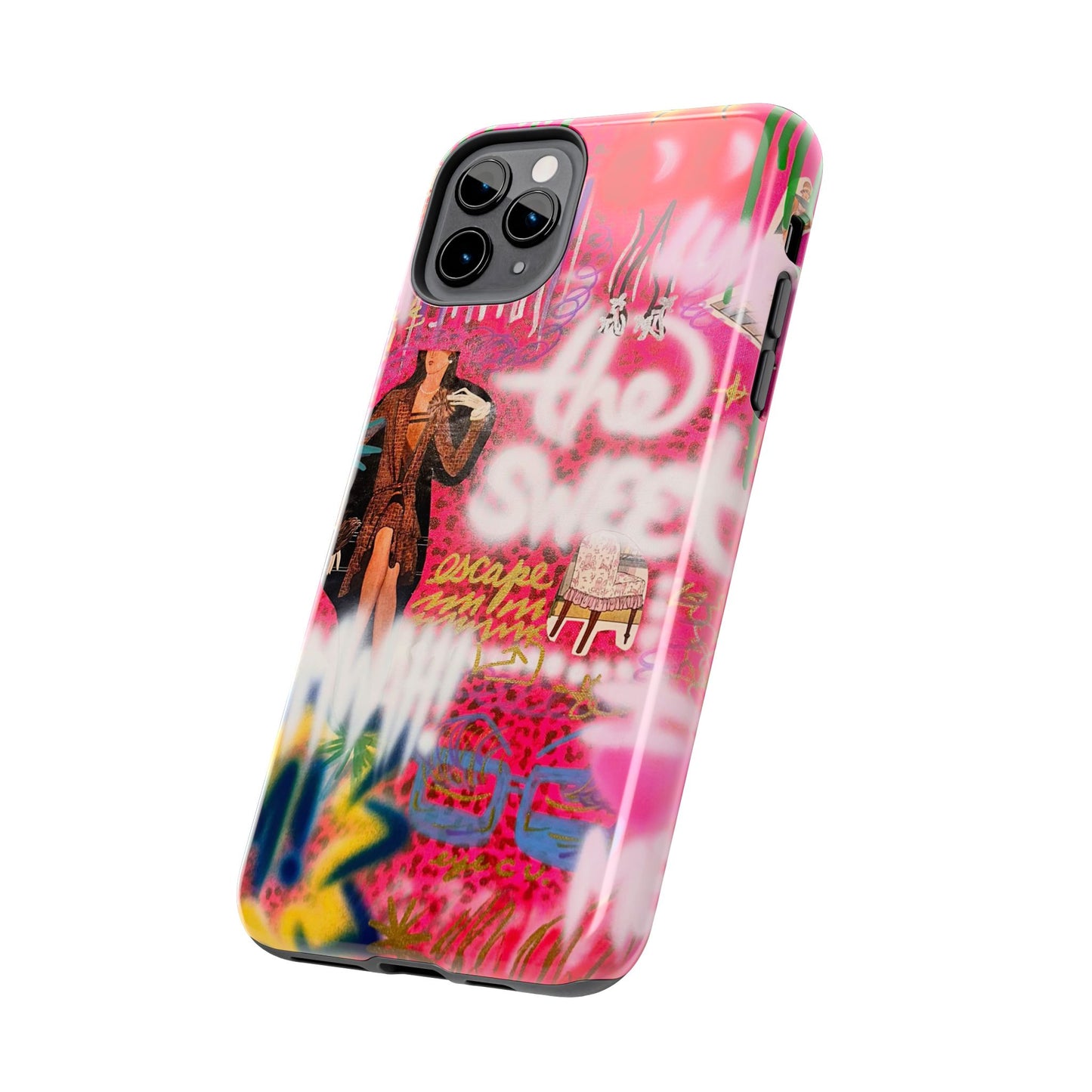 "sweet escape" airbrush iPhone case