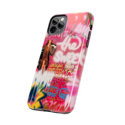 "sweet escape" airbrush iPhone case