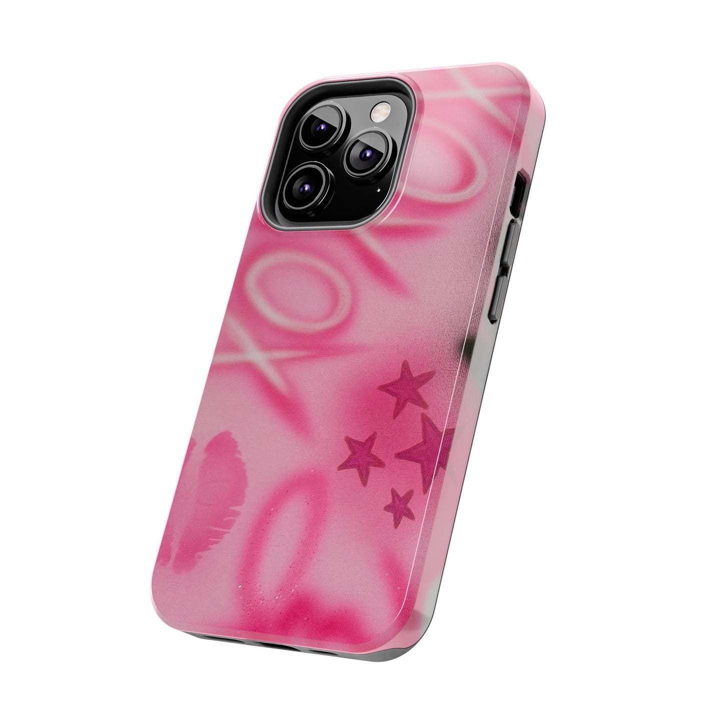 "perfectly pink" airbrush iPhone case