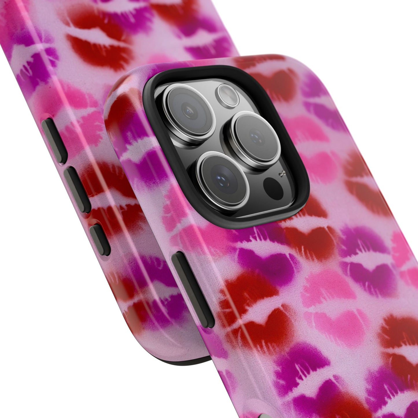 "mwah" airbrush iPhone case