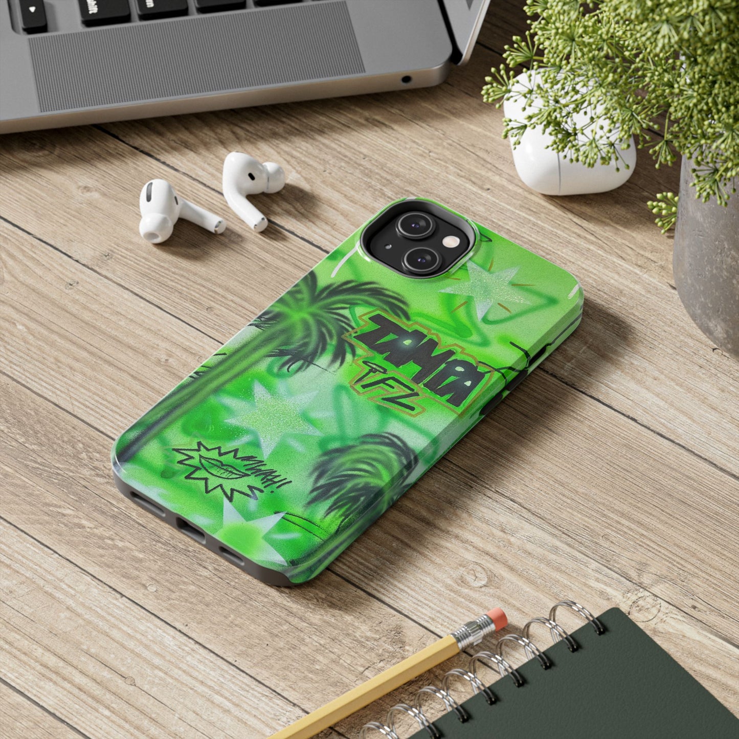 "tampa, fl" airbrush iPhone case
