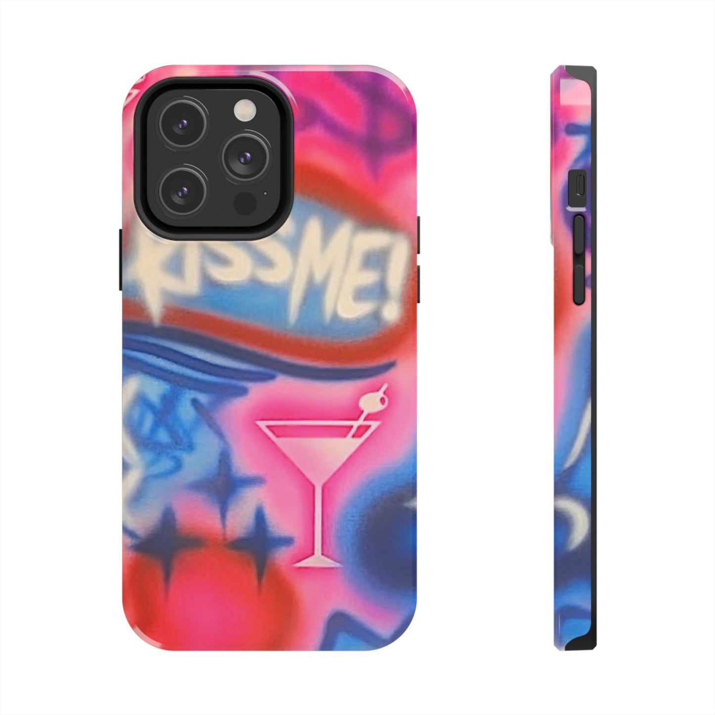 "kiss me pt. 2" airbrush iPhone case