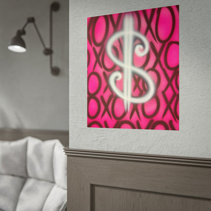 "money dream$" airbrush rolled print