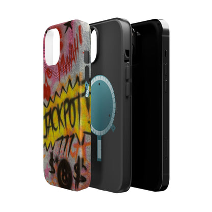 MagSafe "JACKPOT!" airbrush iPhone case