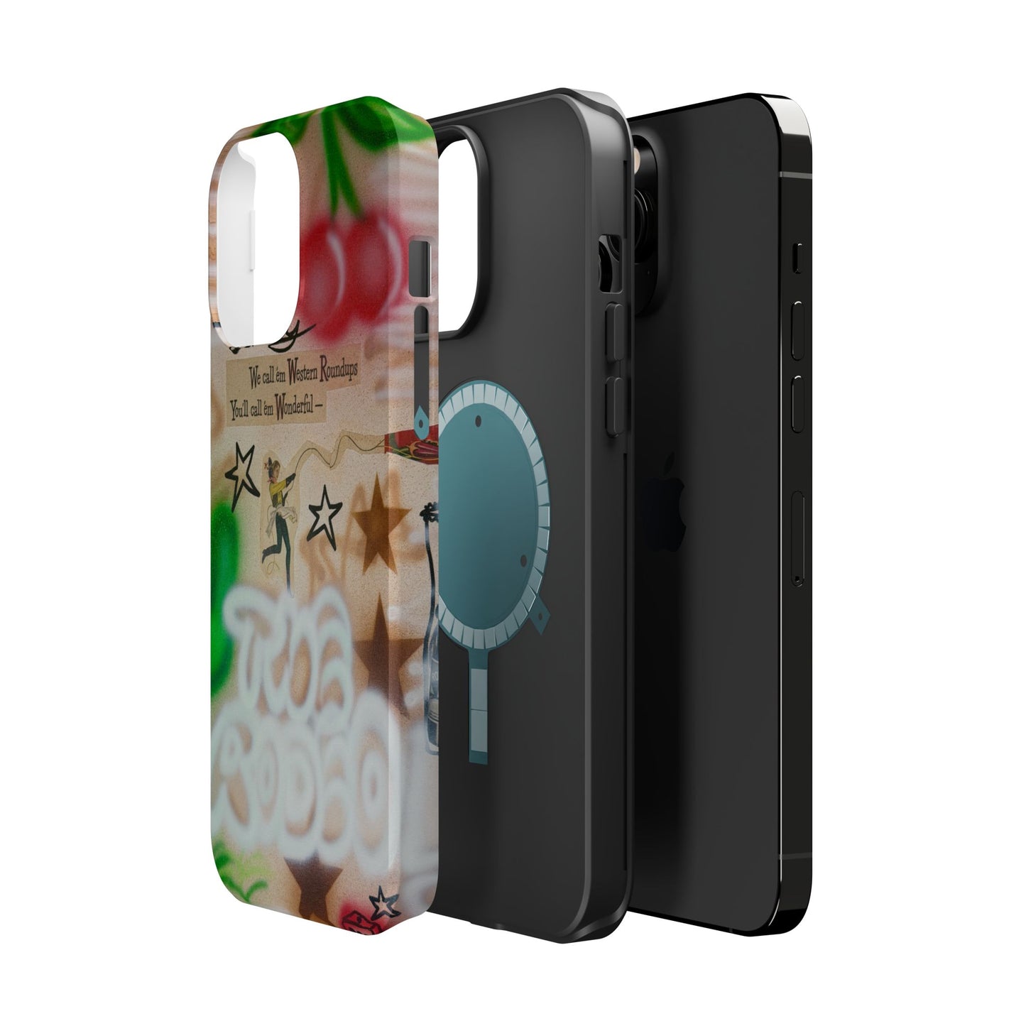 MagSafe "the rodeo" airbrush iPhone case