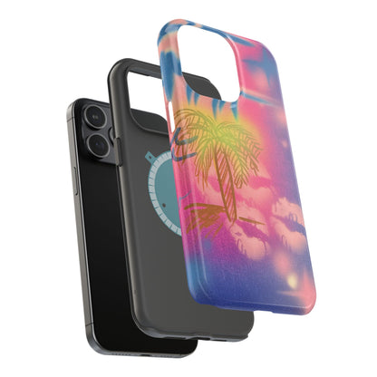 MagSafe "glowy night" airbrush iPhone case