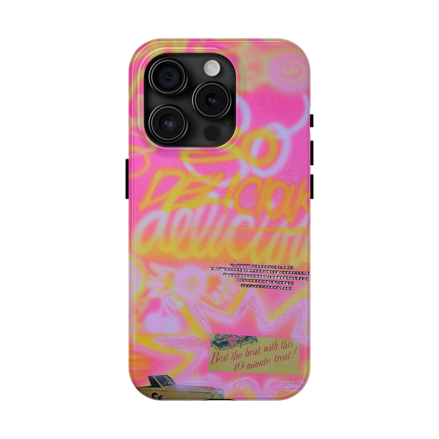 "so delicious" airbrush iPhone case