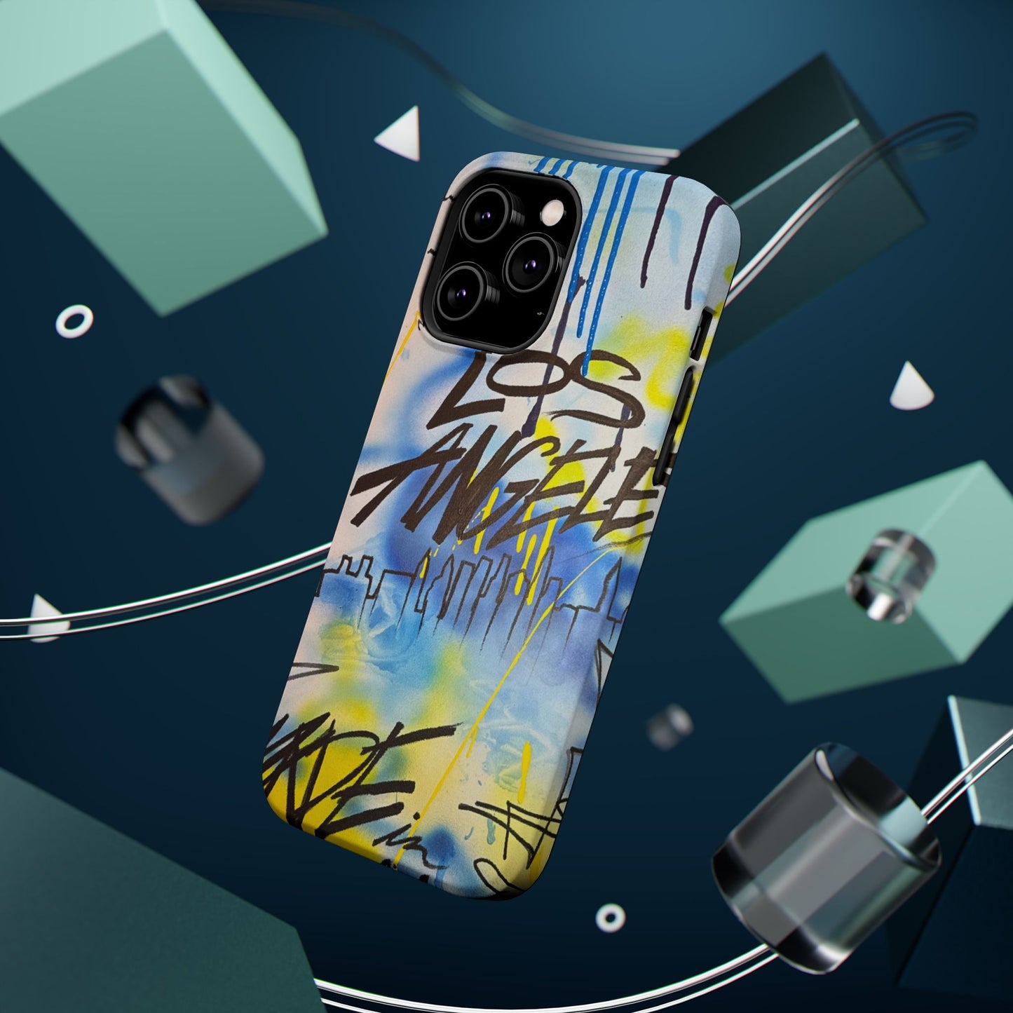 MagSafe "los angeles" airbrush iPhone case