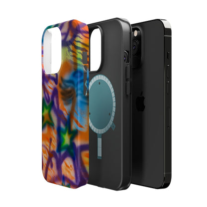 MagSafe "streetwear angel" airbrush iPhone case