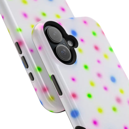 MagSafe "birthday cake polka dot" airbrush iPhone case