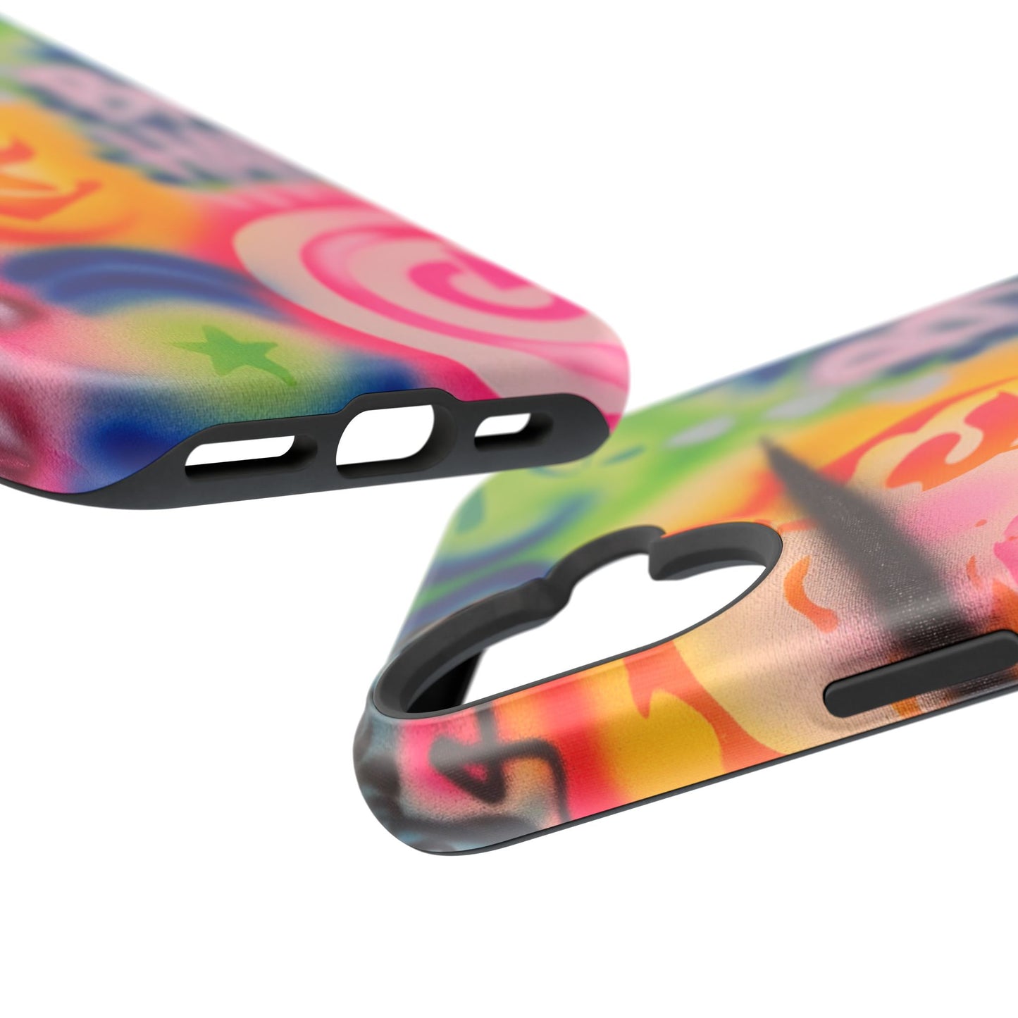 MagSafe „schlechte Angewohnheiten“ Airbrush iPhone Hülle
