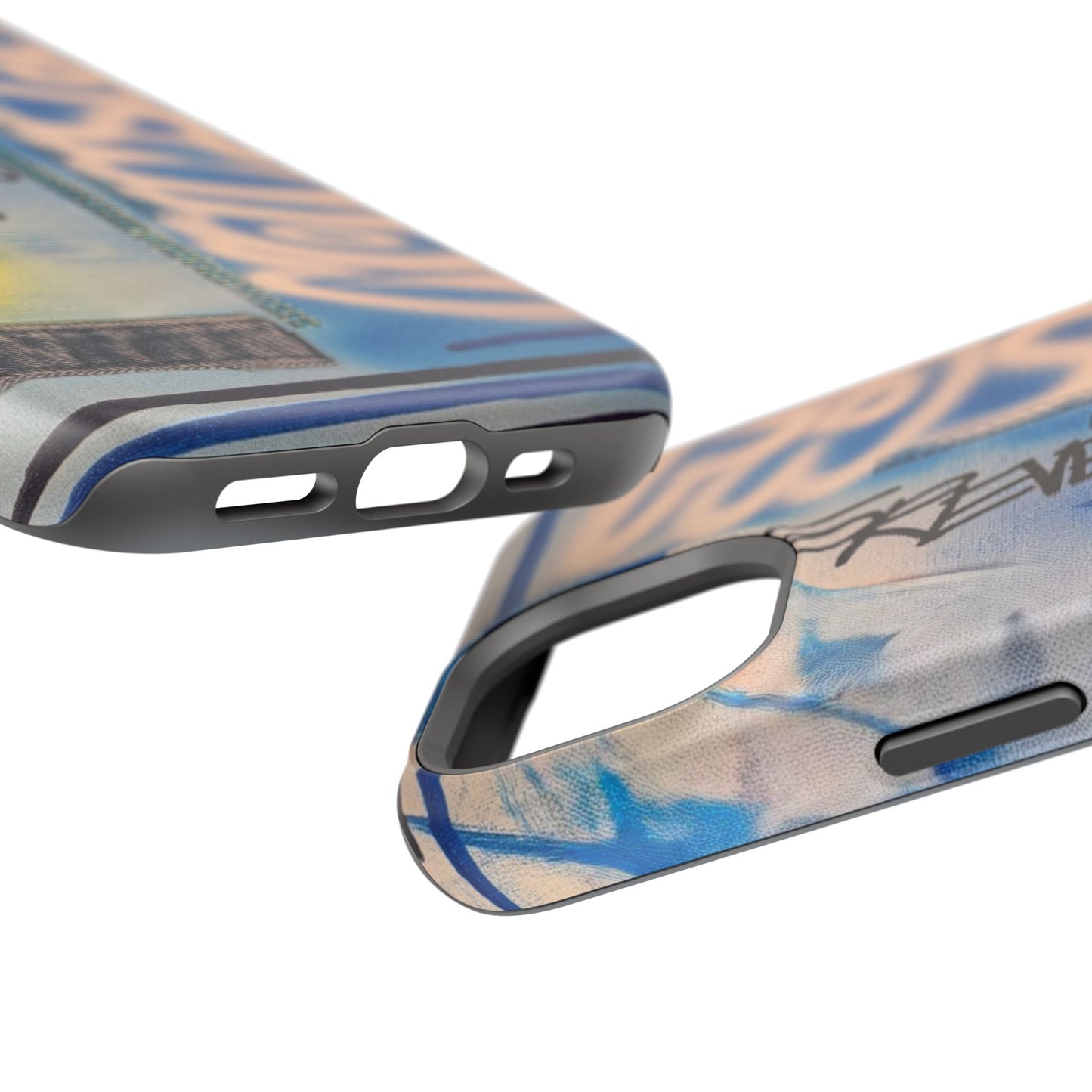 MagSafe "fashion forever" airbrush iPhone case
