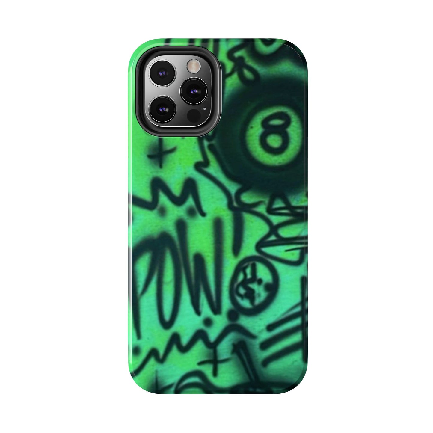 "POW! "airbrush iPhone case