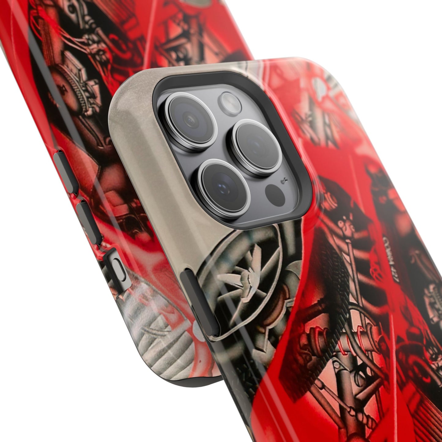 MagSafe "Cobra Phantom" Airbrush iPhone Hülle