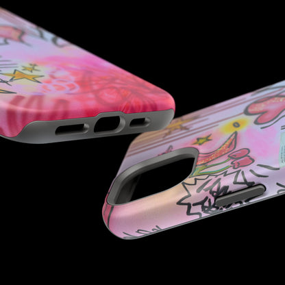 MagSafe "cherry. luvr" Airbrush iPhone-Hülle