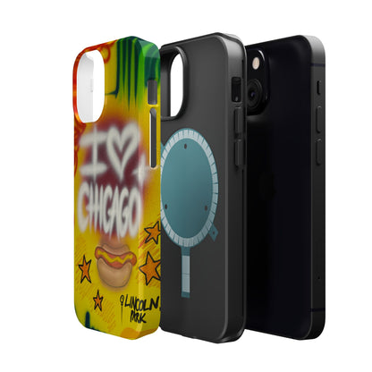MagSafe "chicago" airbrush iPhone case