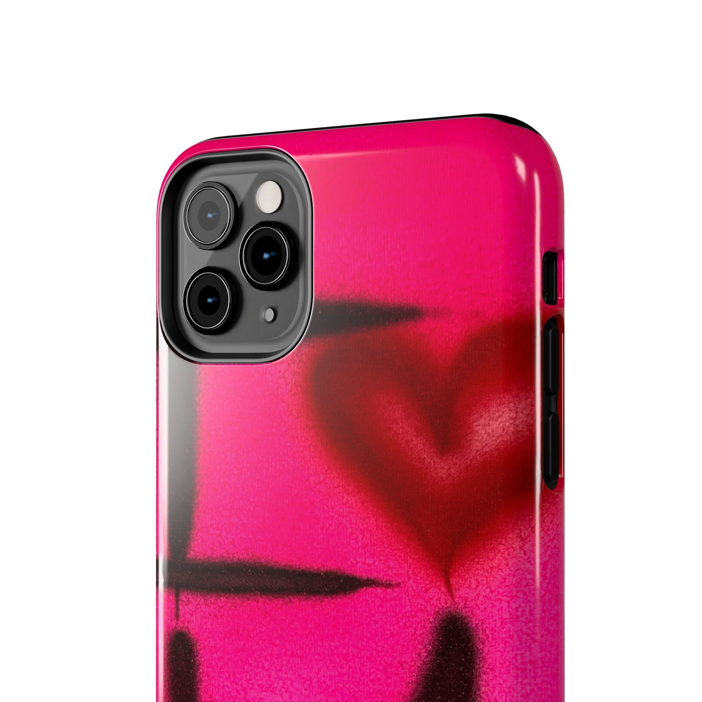 "I <3 LA" airbrush iPhone case
