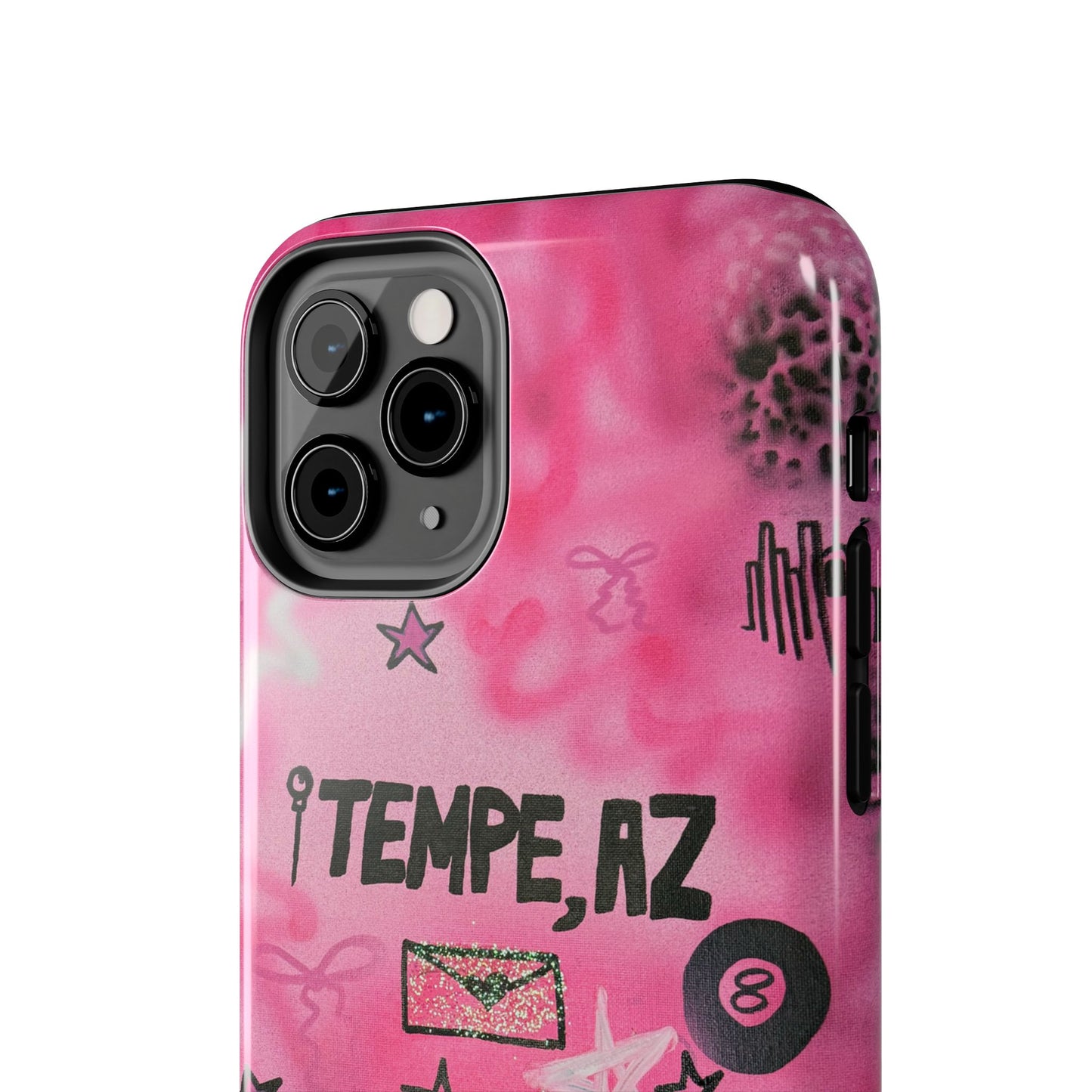 "tempe, az pt. 2" airbrush iPhone case