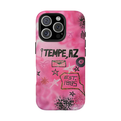 "tempe, az pt. 2" airbrush iPhone case