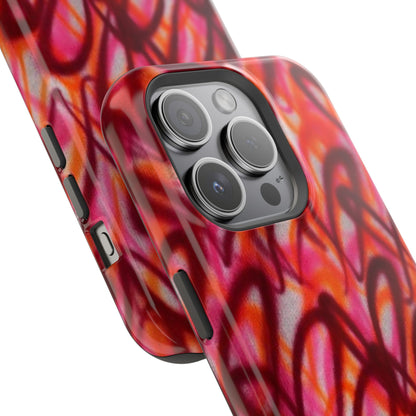 MagSafe „Graffiti Love“ Airbrush iPhone Hülle