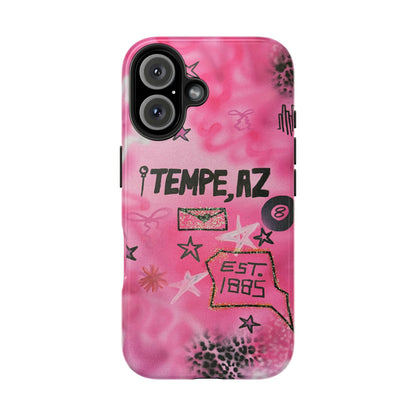"tempe, az pt. 2" airbrush iPhone case